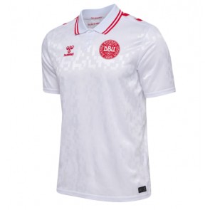 Denmark Replica Away Stadium Shirt Euro 2024 Short Sleeve